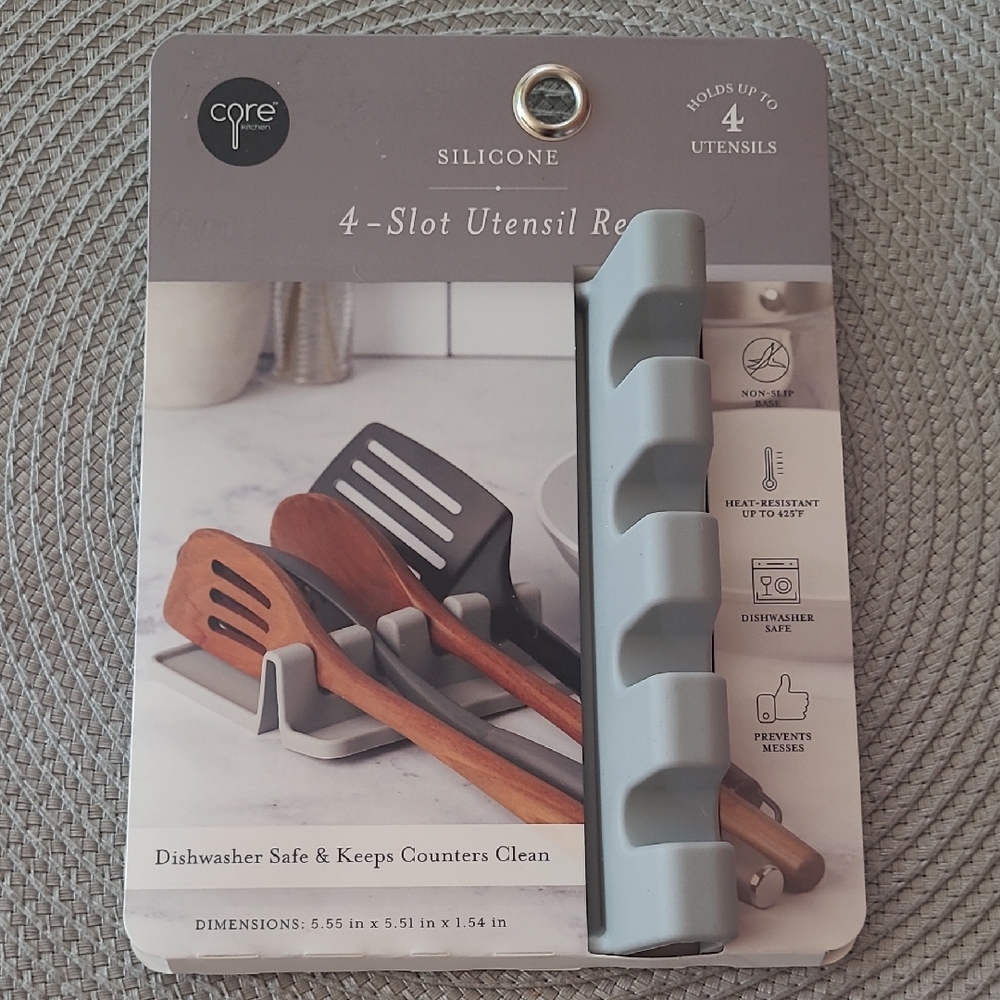4 Slot Utensil Rest